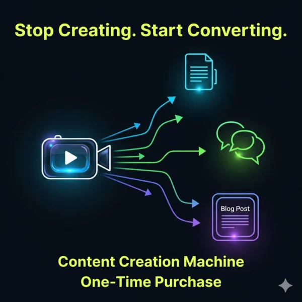 Content Creation Machine - One-Time Purchase
